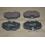 PLAQUETTES DE FREINS AV MERCEDES / SAAB