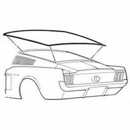 JOINT LUNETTE AR MUSTANG 67-68 FASTBACK 