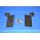 PAIRE DE CAOUTCHOUC DE PORTE MUSTANG 65-66