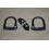 SET JOINTS DE POIGNEE PORTE EXTERIEUR MUSTANG 65-66 / 69-70 