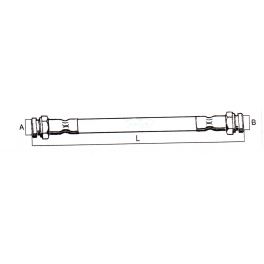 FLEXIBLE DE FREIN ARRIERE RENAULT 4 / 5 / 6 FLEXIBLE DE FREIN ARRIERE RENAULT 4 / 5 / 6
