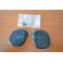 PAIRE DE CAOUTCHOUC AV DE PORTE MUSTANG 69/70