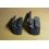 PAIRE DE CACHES DE GLISSIERES DE SIEGE DROIT PORSCHE BOXSTER / 911