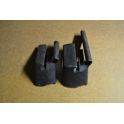PAIRE DE CACHES DE GLISSIERE SIEGE G PORSCHE BOXSTER / 911