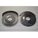 PAIRE DISQUES DE PROTECTION LEVIER DE CAPOTE PORSCHE BOXSTER