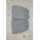PAIRE D'HABILLAGES DE CONSOLE CENTRALE BASSE GRIS PORSCHE BOXSTER / 911