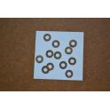 KIT 12 JOINTS D'ETANCHEITE SOUS VIS DE PLAQUE DE CULASSE 203 403 D3A Q3A