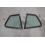 PAIRE VITRE CUSTODE ARRIERE PORSCHE 944