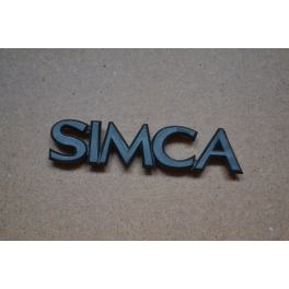 MONOGRAMME "SIMCA" NOIR TBE